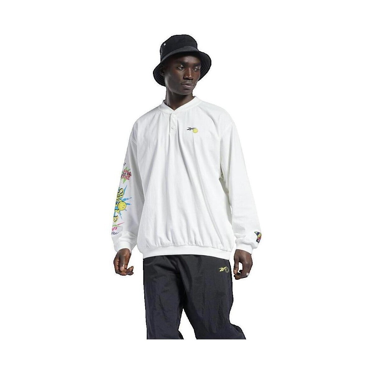 Reebok Sport  Sweat  Smiley Crew multicolore  ruznobarevne