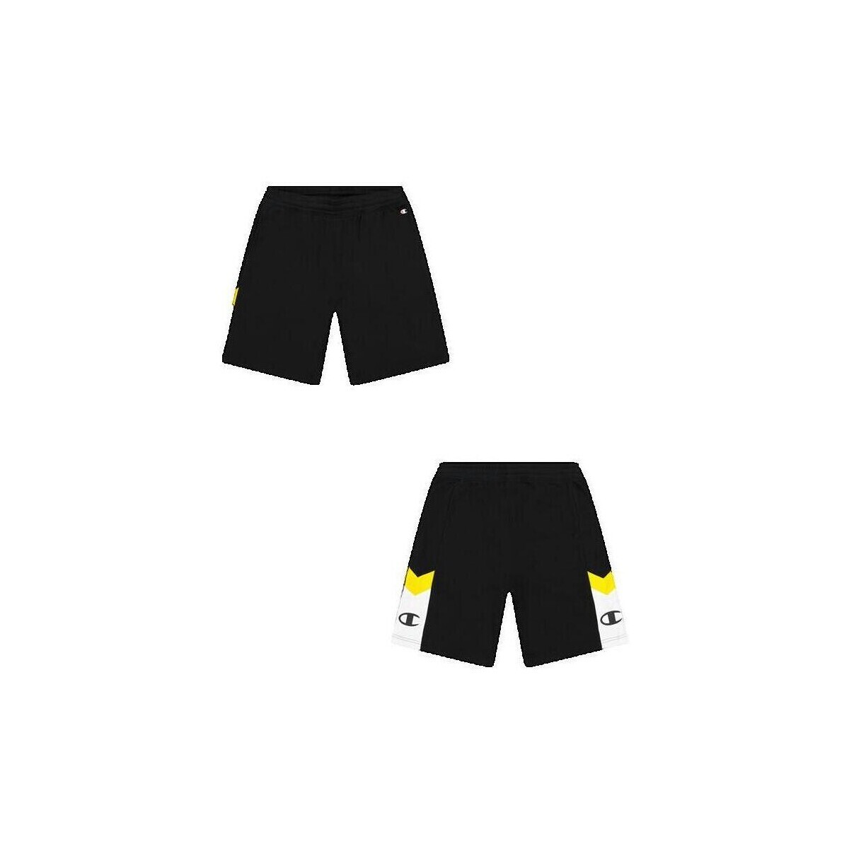 Champion  Shorts  Color Block Noir  Černá
