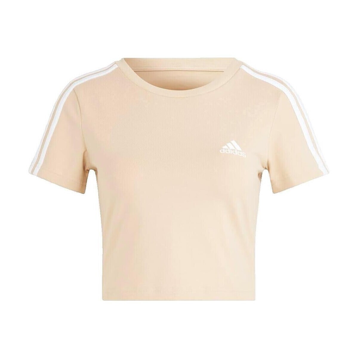 adidas  T-shirt  3 Stripes manches courtes bébé  Béžová
