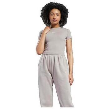 Reebok Sport  T-shirt  Classics côtelé à manches courtes gris  Šedá