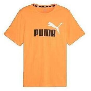 Puma  T-shirt  Essentials+ Orange  Oranžová
