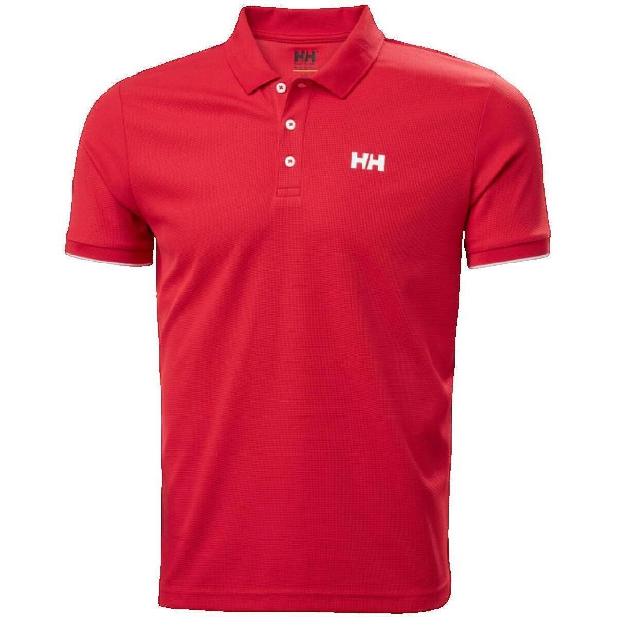 Helly Hansen  Polo Helly Hansen à séchage rapide rouge  Červená