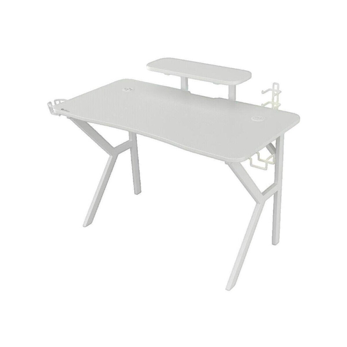 Genesis  Bureau Gaming  Holm 320 RGB Blanc 120x60 cm  Bílá