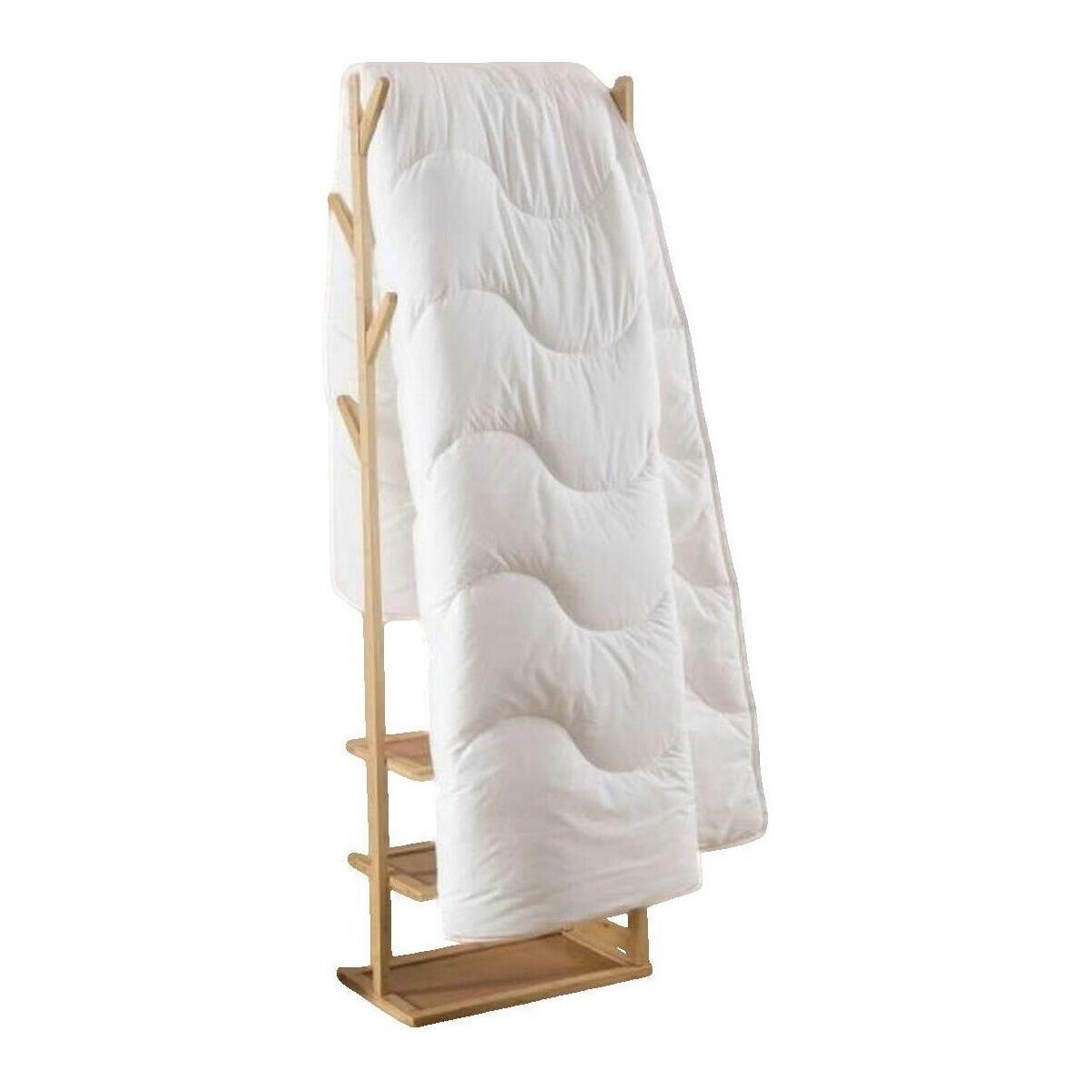 Dodo  Couette  Champs de Lin 240x260 cm Blanc  Bílá