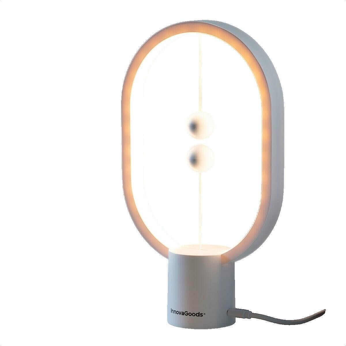 Innovagoods  Lampe à poser  Magilum avec interrupteur magnétique  Bílá