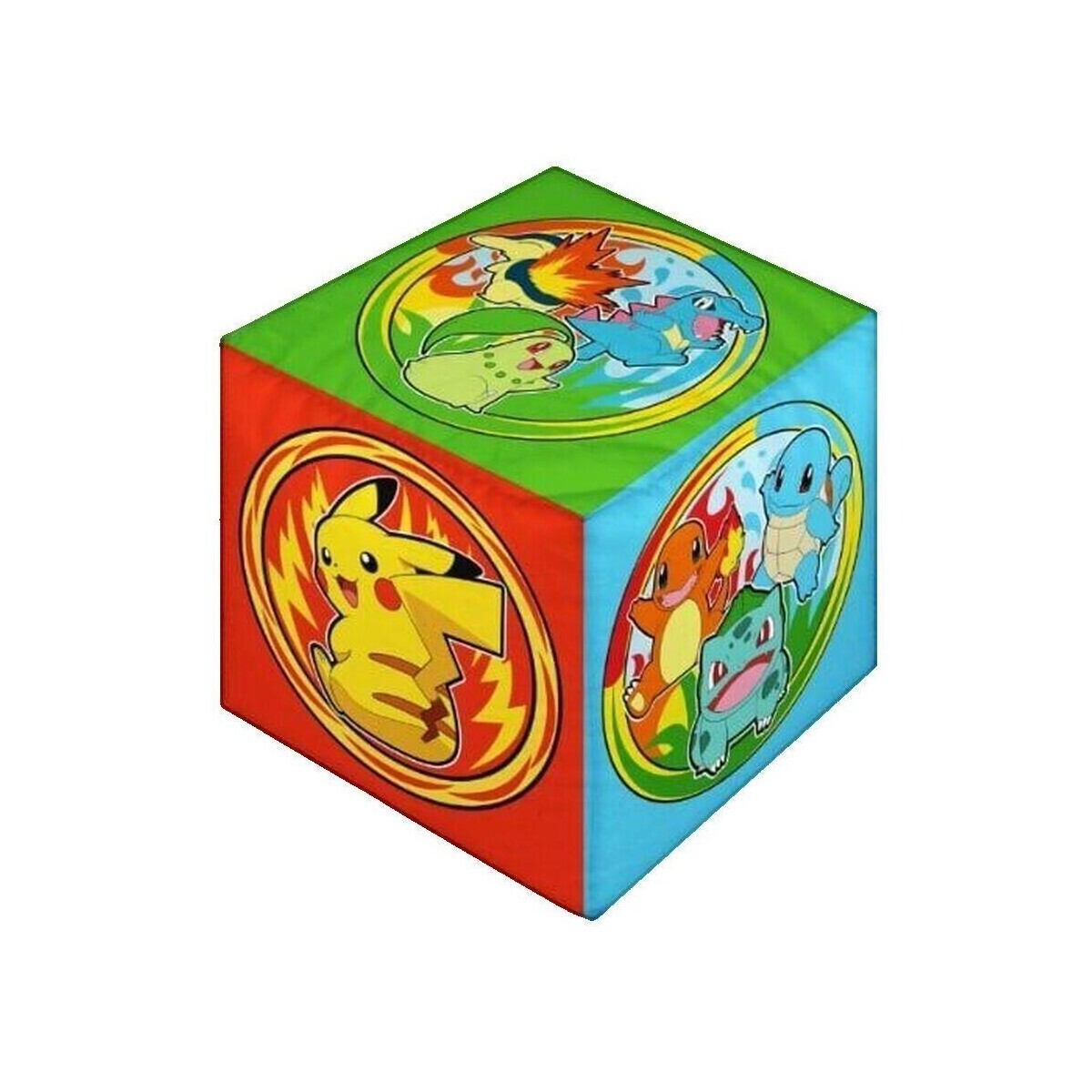 Pokemon  Coussin Pokémon décoratif multicolore 25x25x25 cm