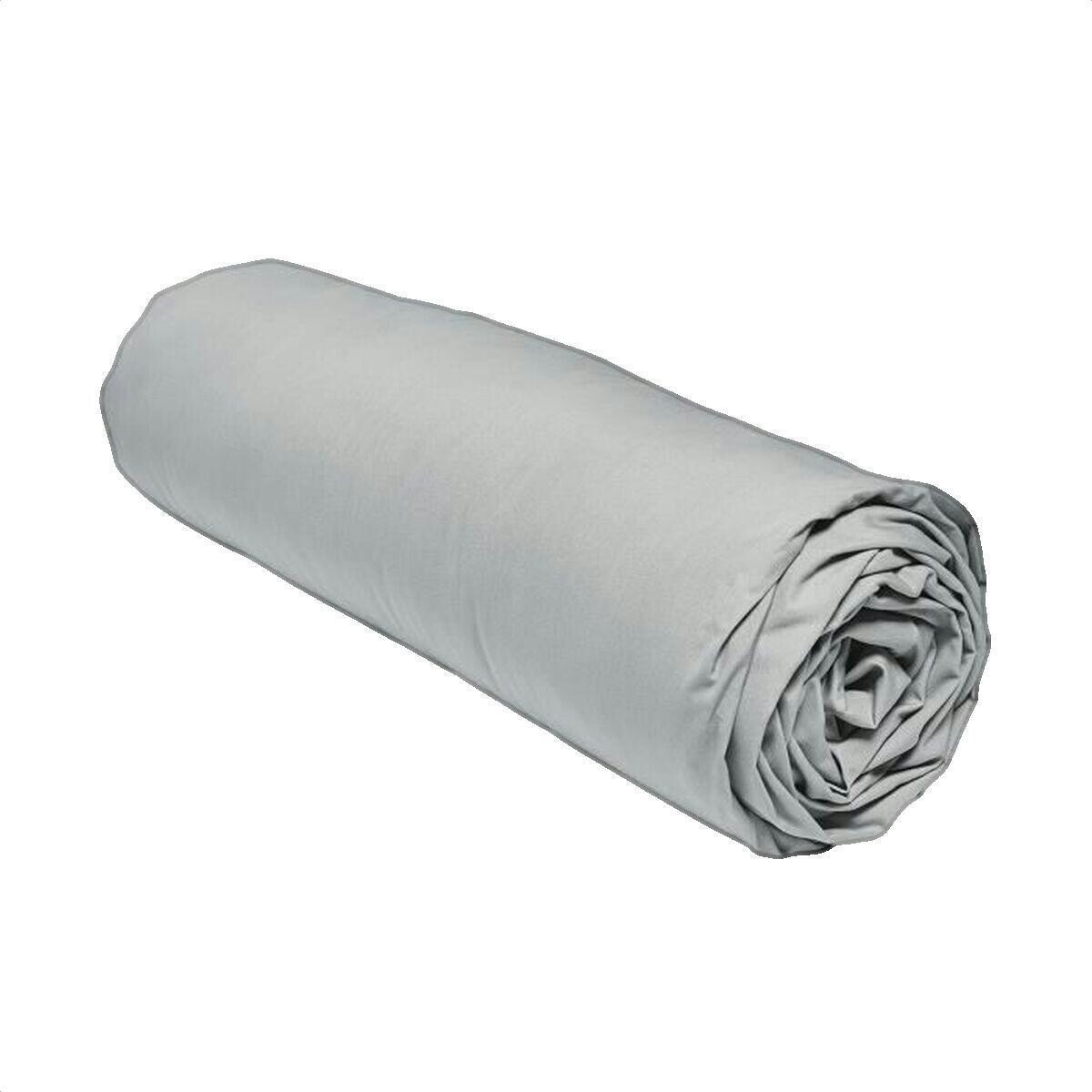 Today  Drap housse  Prestige 140x200 cm bonnet 30 cm gris  Šedá