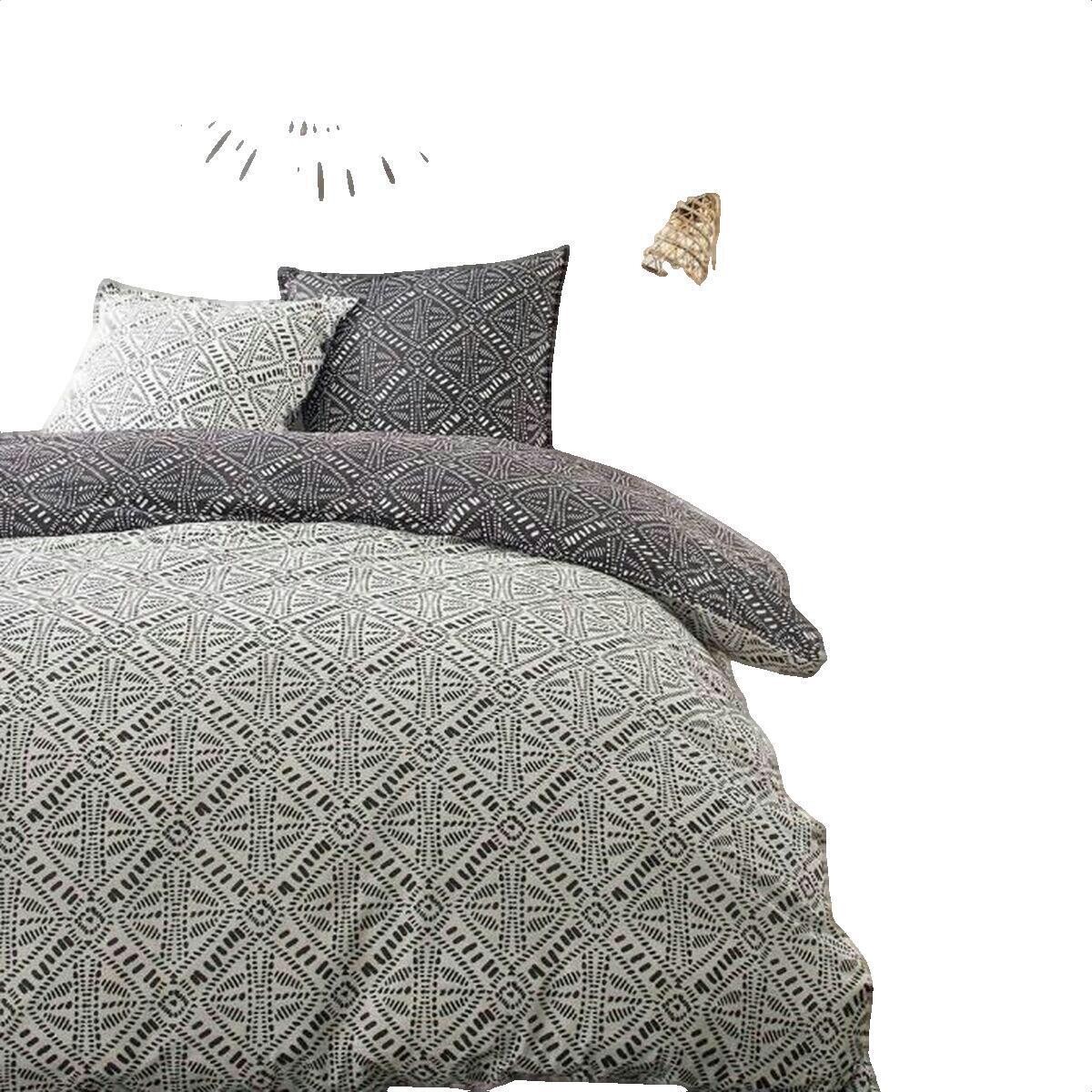 Today  Housse de couette  parure de lit 240x220 cm coton  ruznobarevne