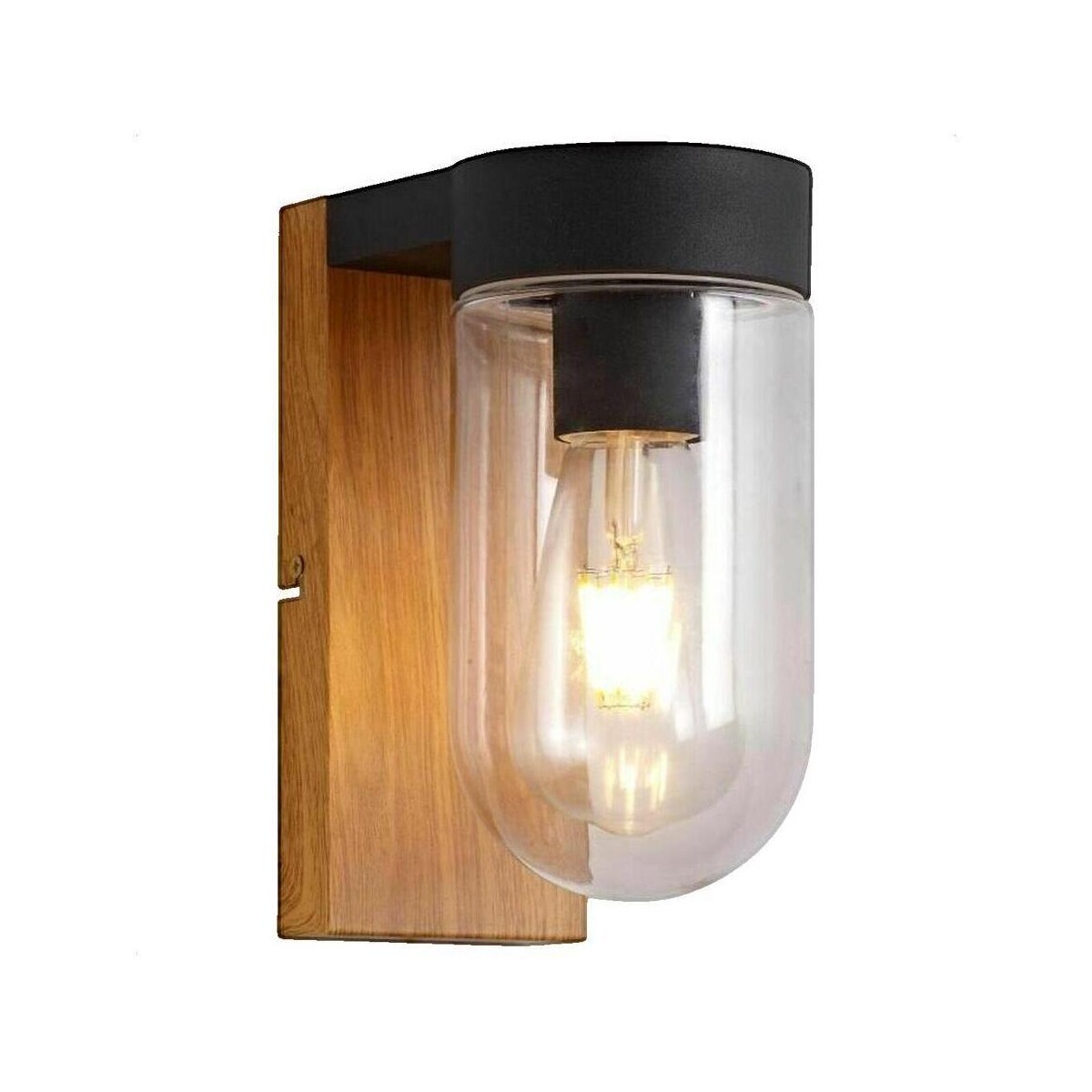 Brilliant  Applique extérieure  CABAR bois foncé  ruznobarevne