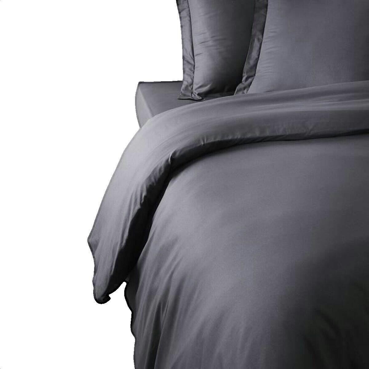 Today  Housse de couette  Essential gris fusain 240x260 cm  Šedá