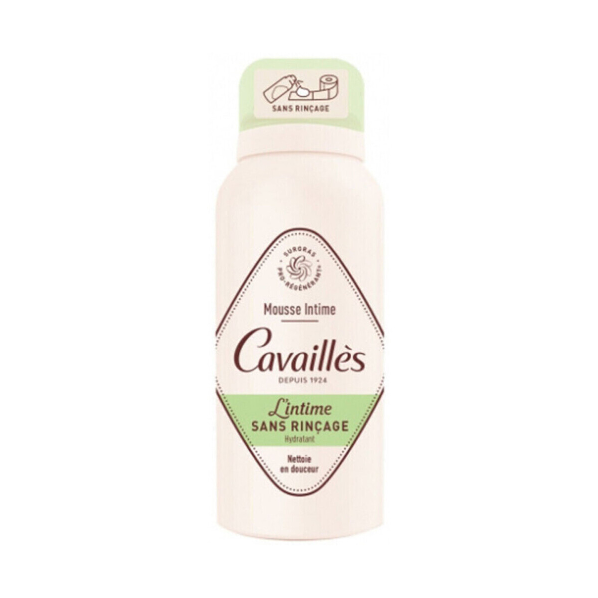 Rogé Cavailles  Moisturizing No-Rinse Intimate Foam