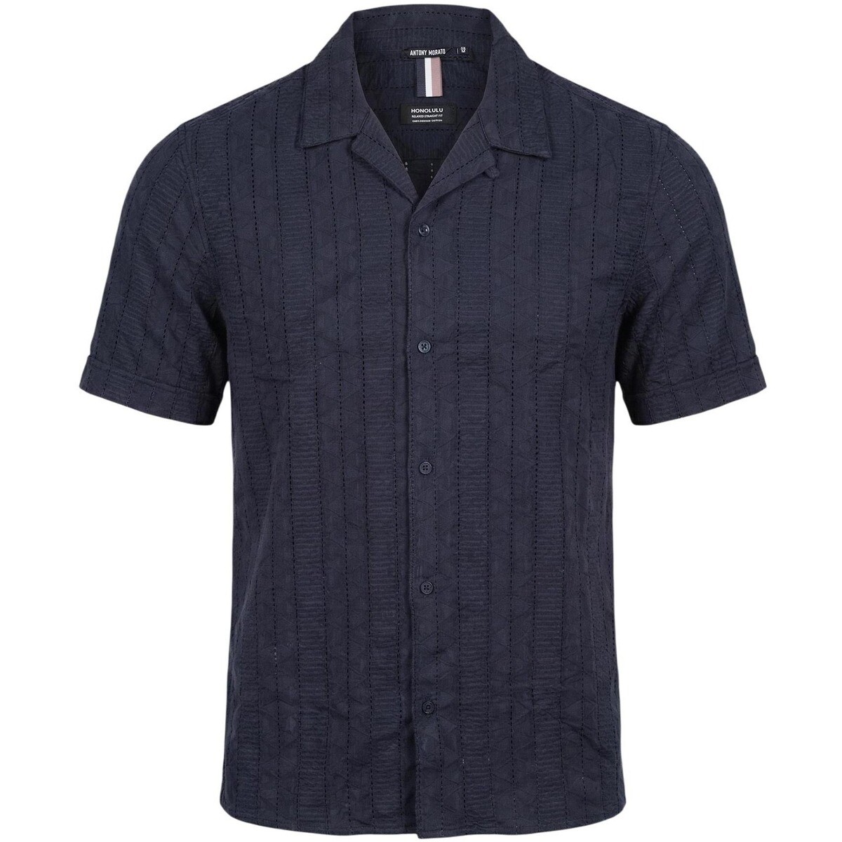 Antony Morato  HONOLULU RELAXED STRAIGHT FIT MMSS00189-FA440071  Modrá