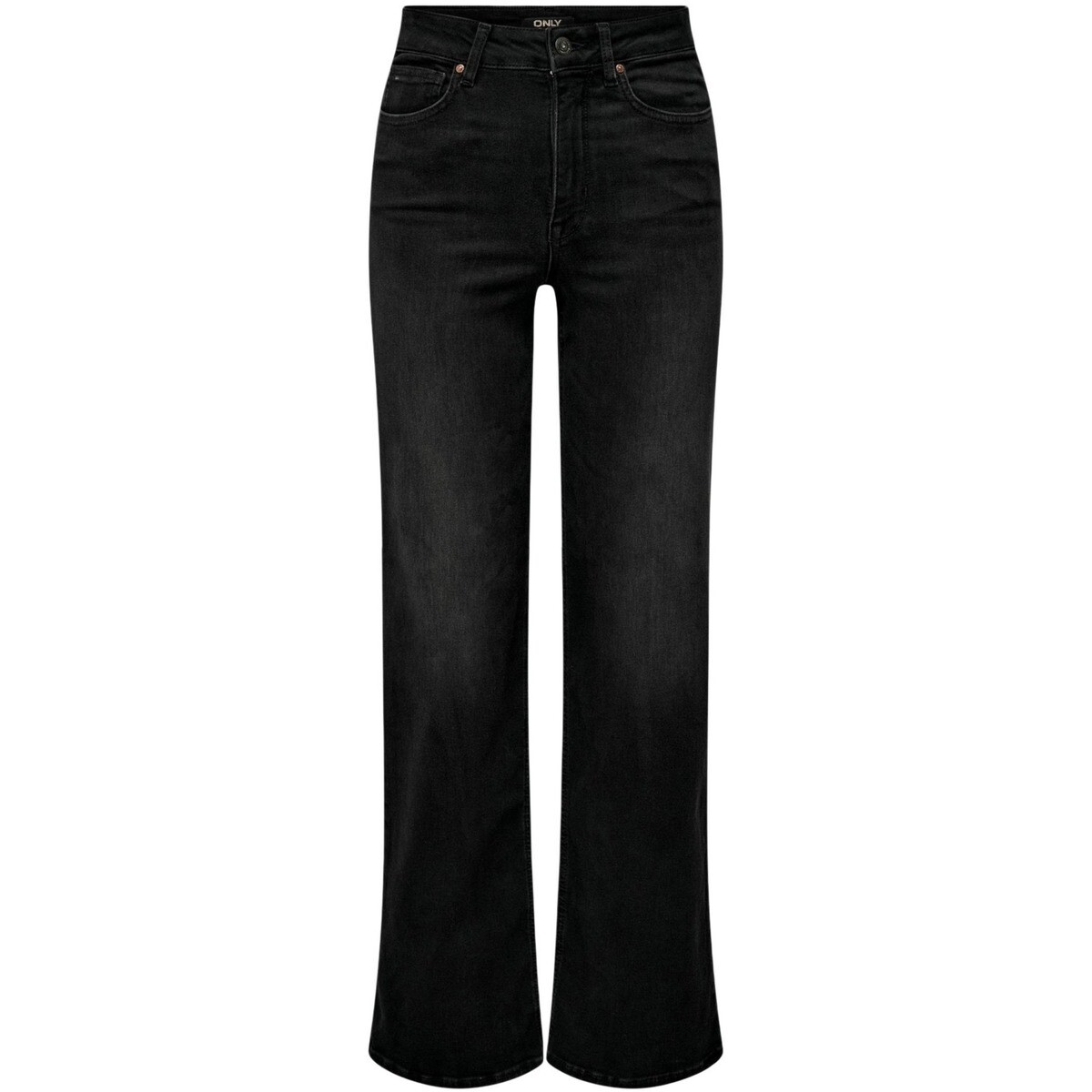 Only  ONLMADISON BLUSH HW WIDE DNM CRO099 Noos 15299796  Černá