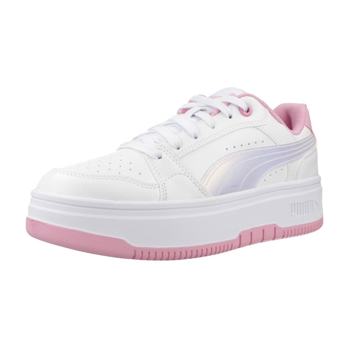 Puma  REBOUND FEMME HOLO 2.0 JR  Bílá