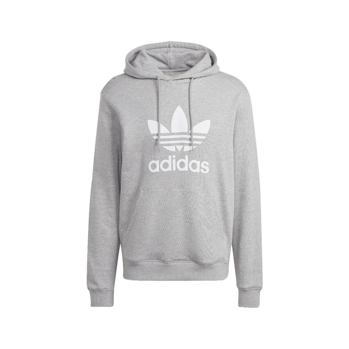 adidas  Adicolor Classics Trefoil Hoodie Medium Grey Heather  Šedá