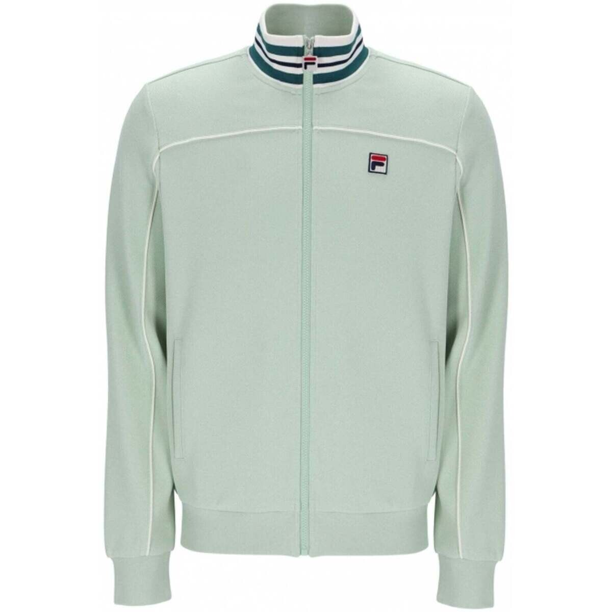 Fila  Federico Tipped Neck Track Top Jacket Surf Spray  Zelená