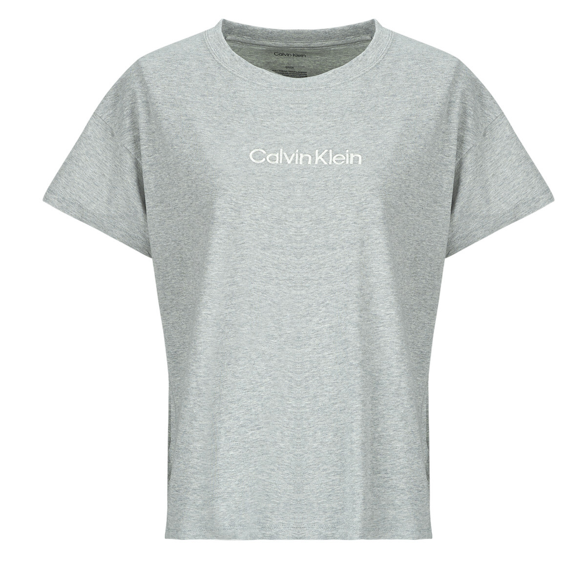Calvin Klein Jeans  RELAXED TEE  Šedá