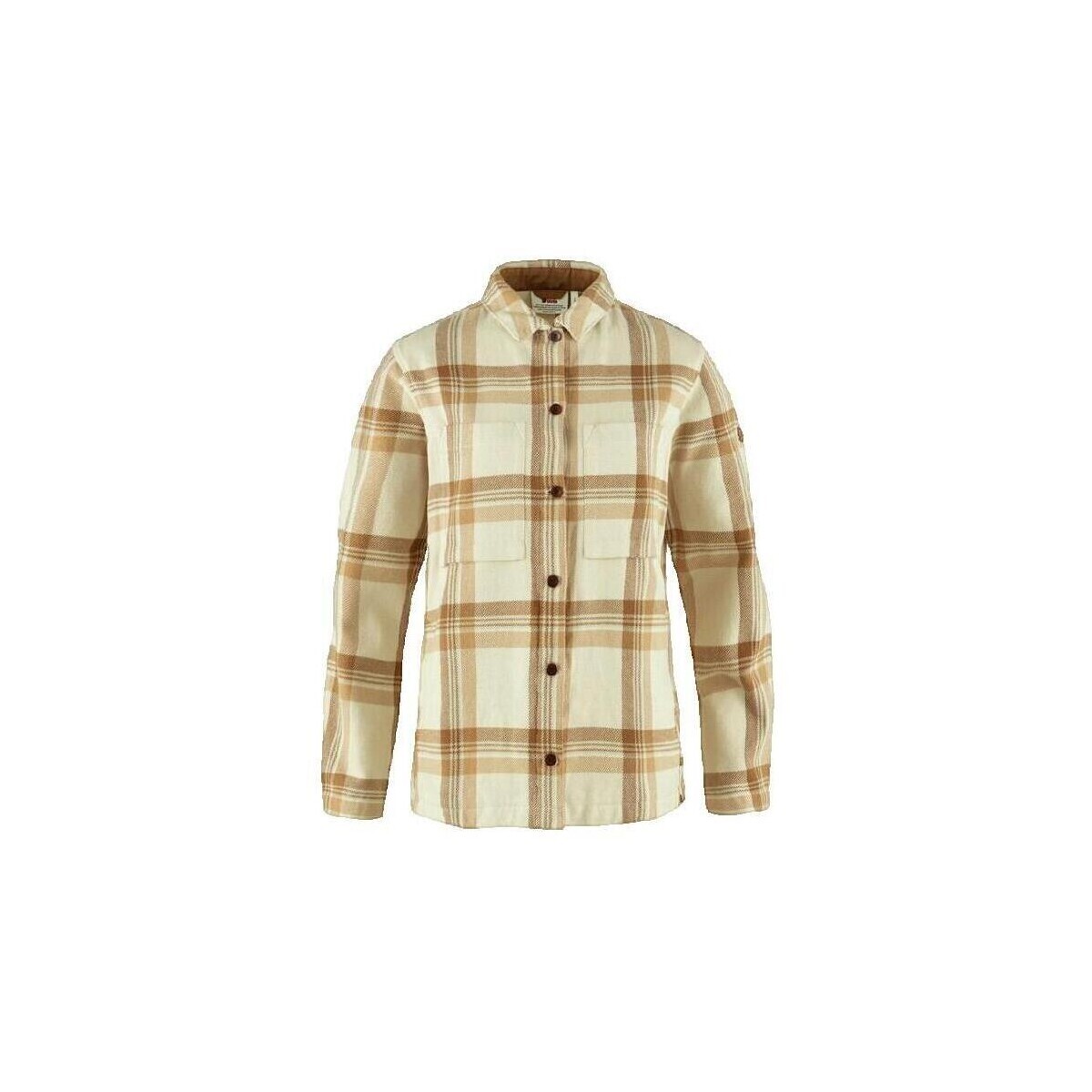 Fjallraven  Chemise  Singi en flanelle beige pour femme  Béžová