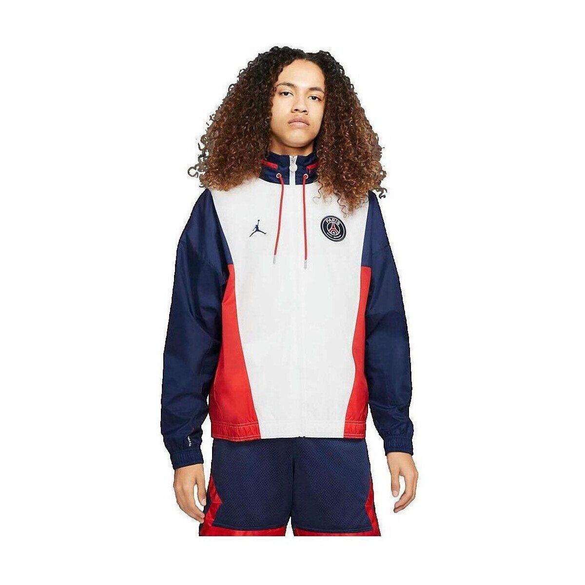 Nike  Veste à capuche  Jordan x PSG  Bílá