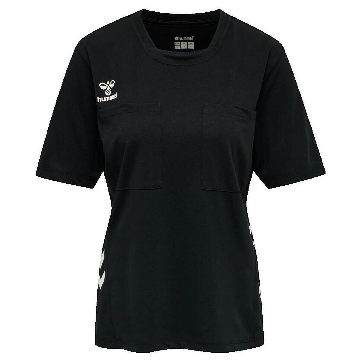hummel  T-shirt  hmlReferee Chevron Femme  Černá
