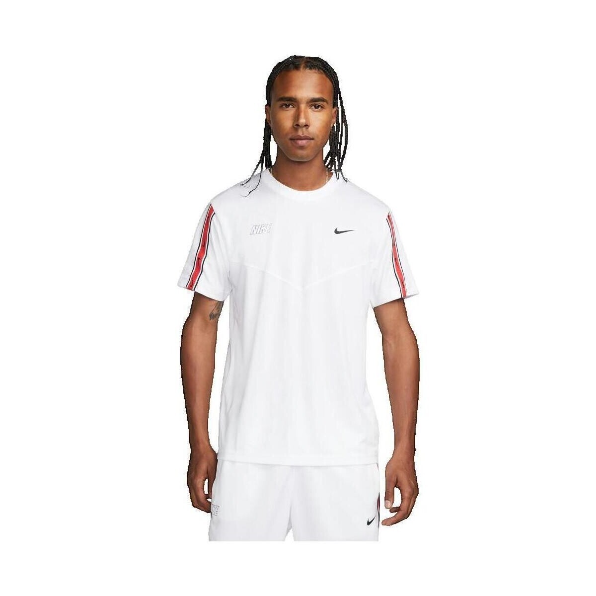 Nike  T-shirt  Sportswear Repeat  Bílá