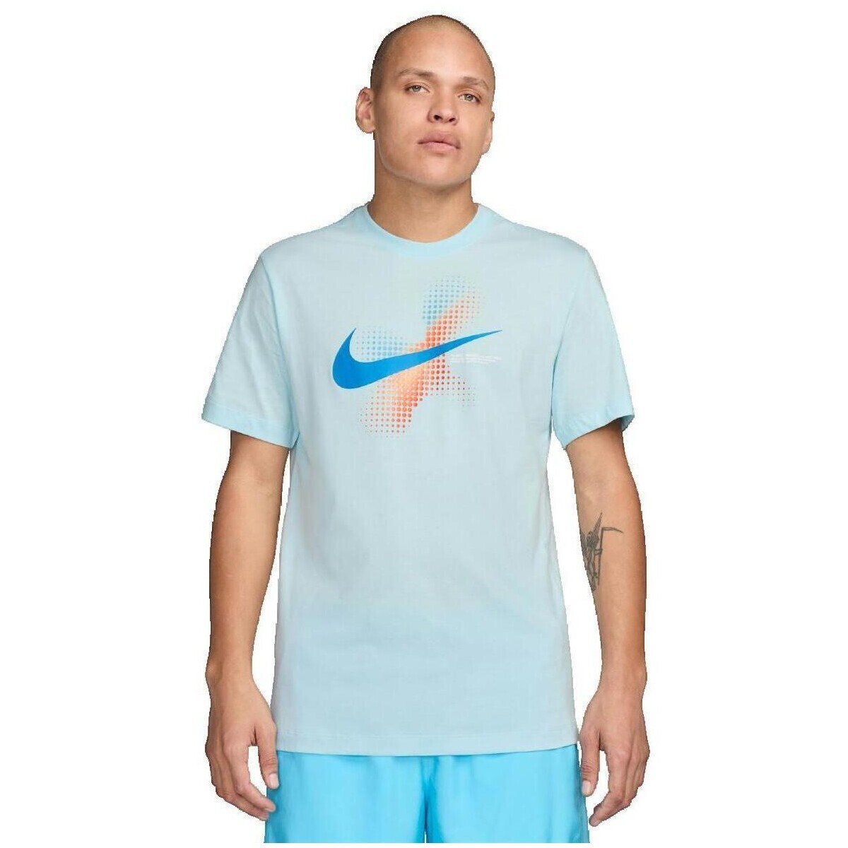 Nike  T-shirt  Sportswear Bleu  Modrá
