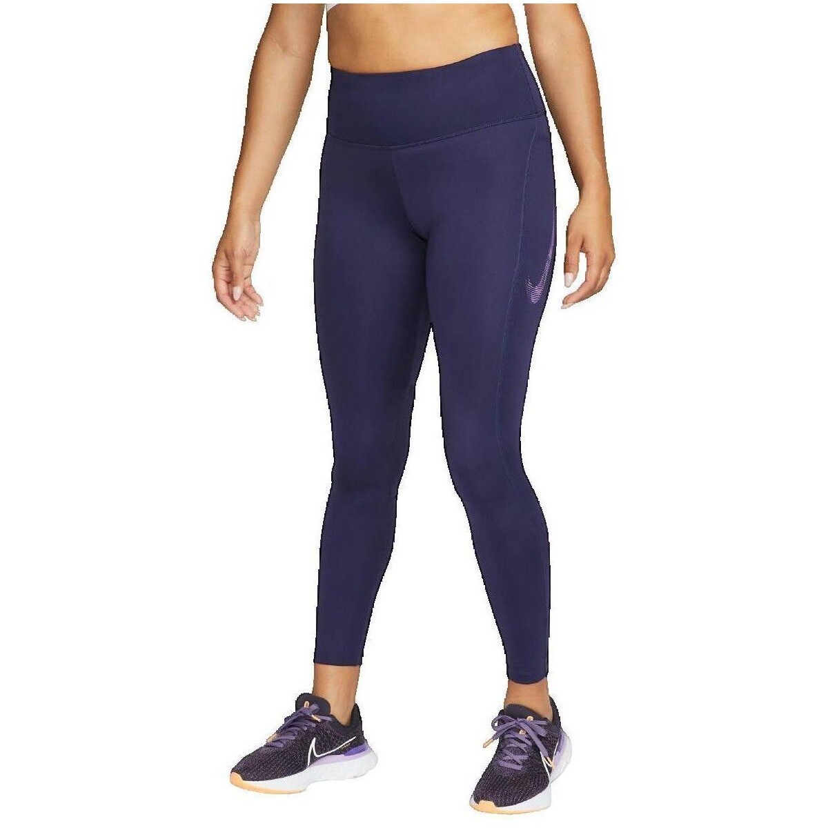 Nike  Legging  Dri-FIT Fast SW HBR  Růžová