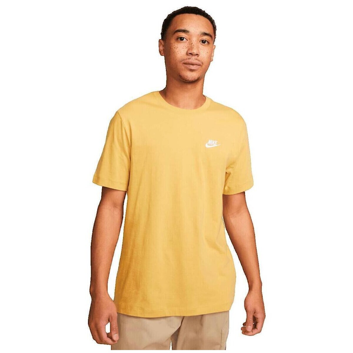 Nike  T-shirt  Sportswear Club Jaune  Žlutá