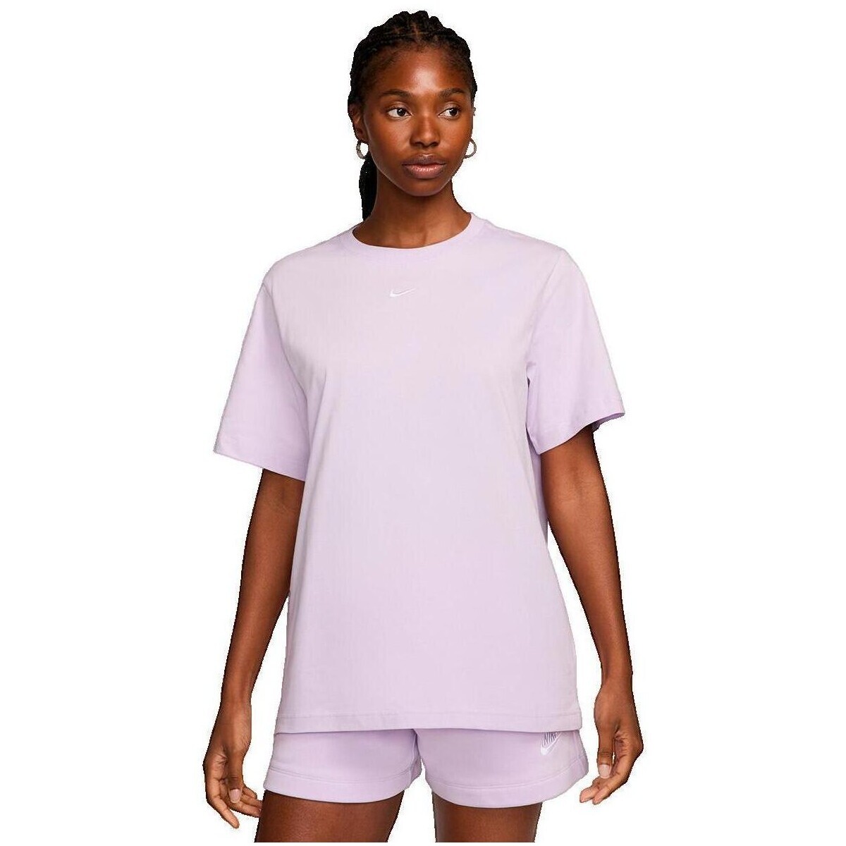 Nike  T-shirt  Essential Femme  Fialová