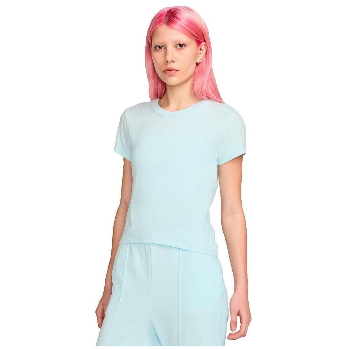 Nike  T-shirt  Chill Knit bleu glacier  Modrá