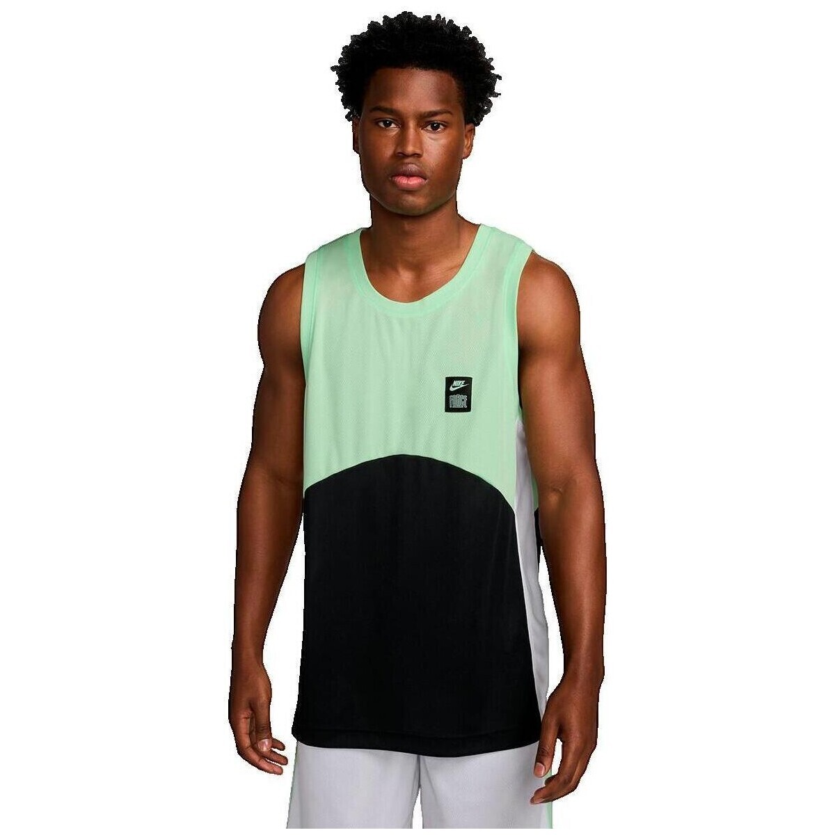 Nike  Débardeur  Starting 5 Vert  Zelená