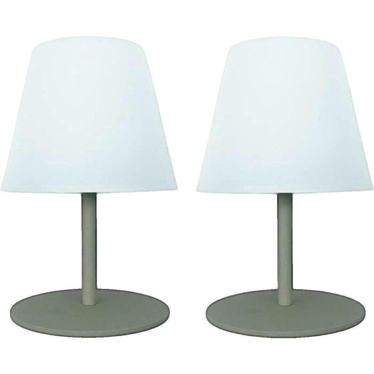 Lumisky  Lampe d'extérieur  TWINS set de 2 vert olive  Zelená
