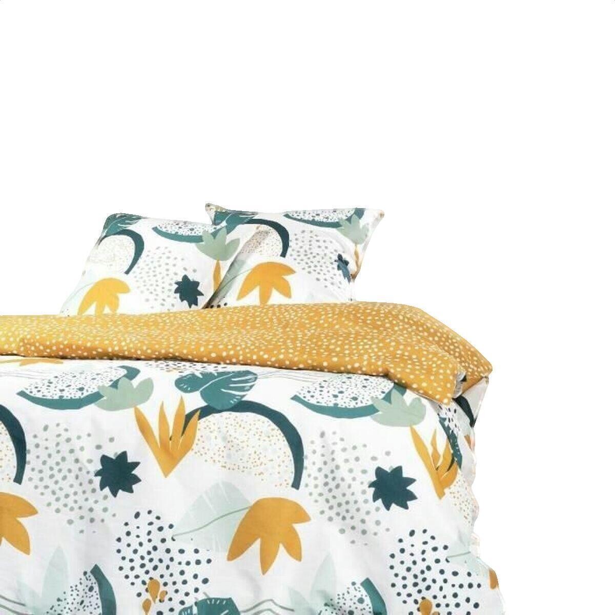 Today  Parure de lit  Sunshine blanc et jaune