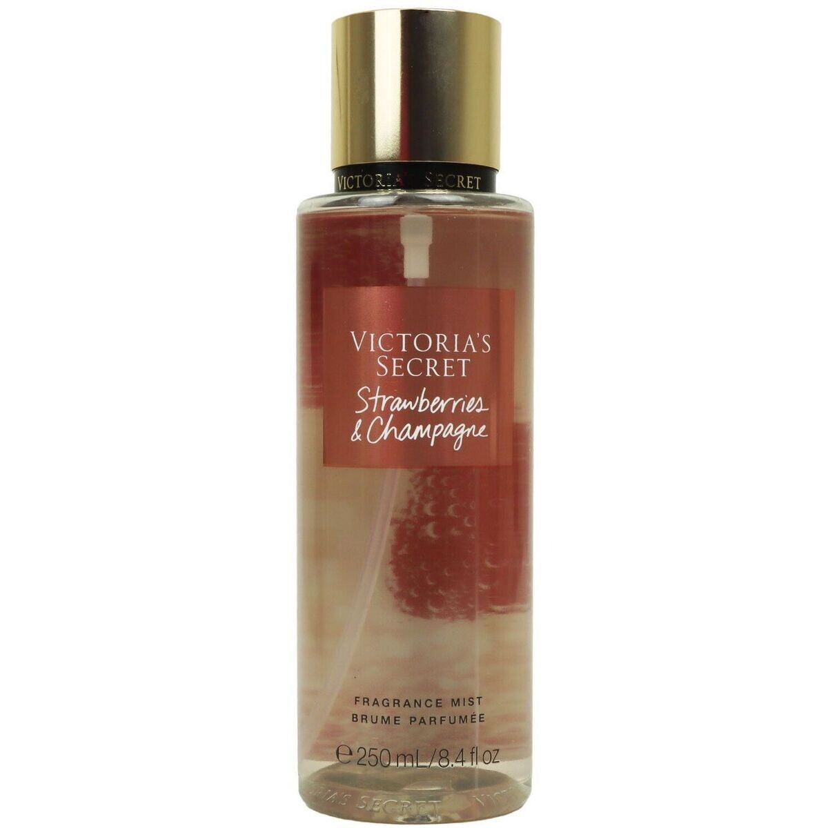 Victoria's Secret  Strawberries   Champagne Body Mist 250ml  ruznobarevne