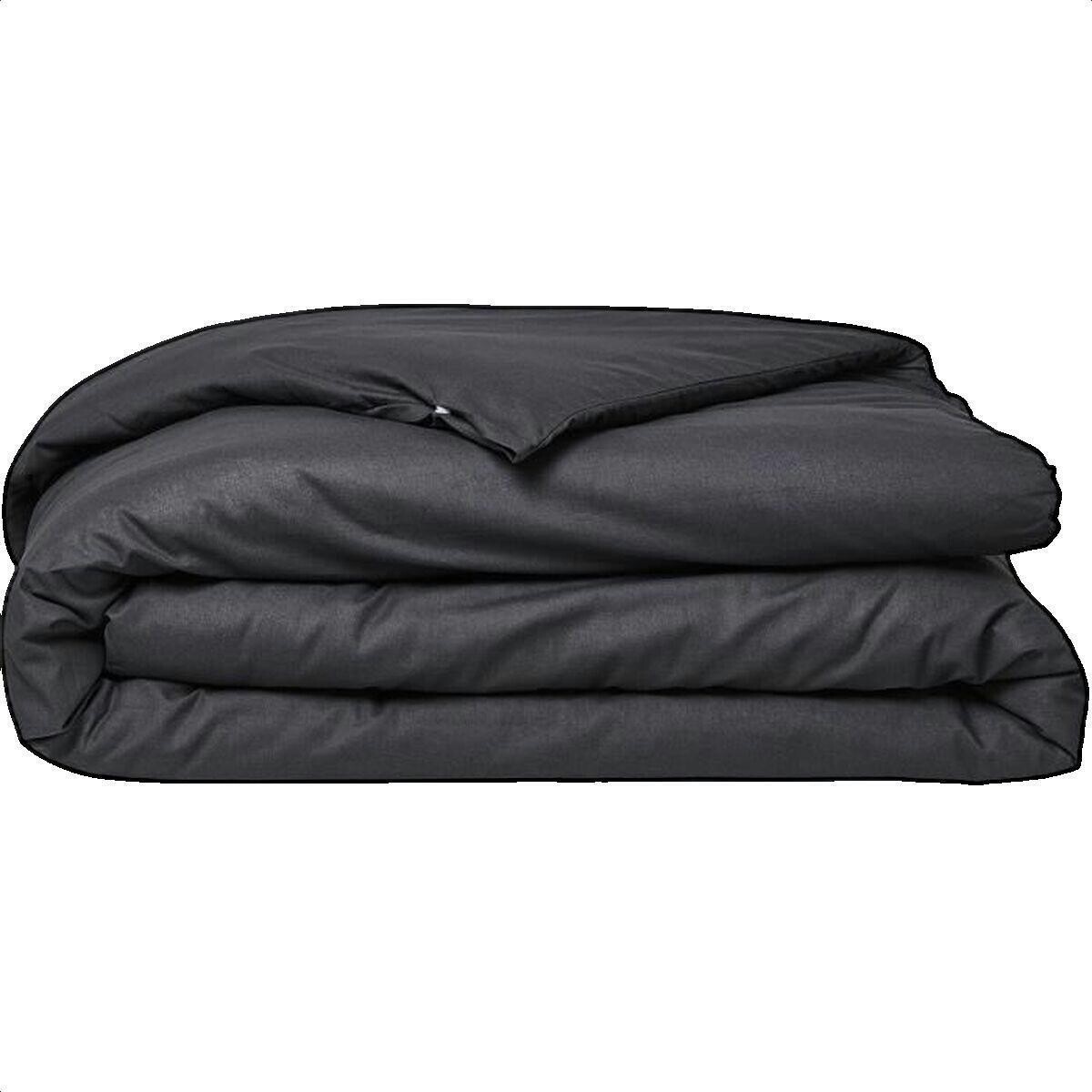 Today  Parure de couette  en coton biologique noir  Černá