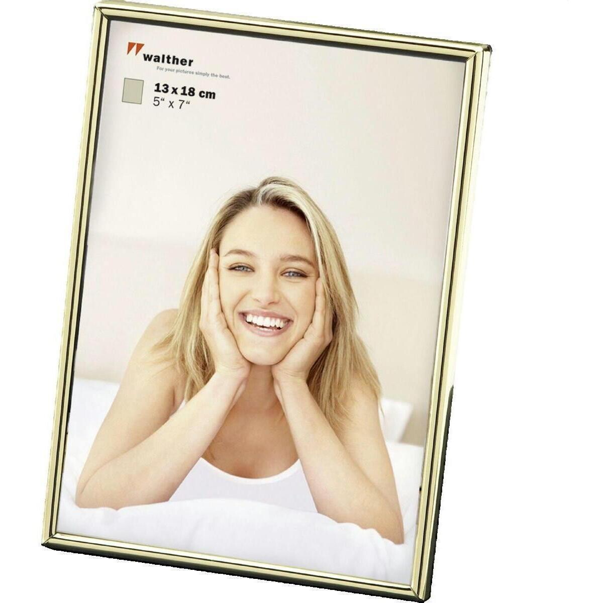 Walther Design Cadre photo Chloe métal or 13x18 cm ruznobarevne