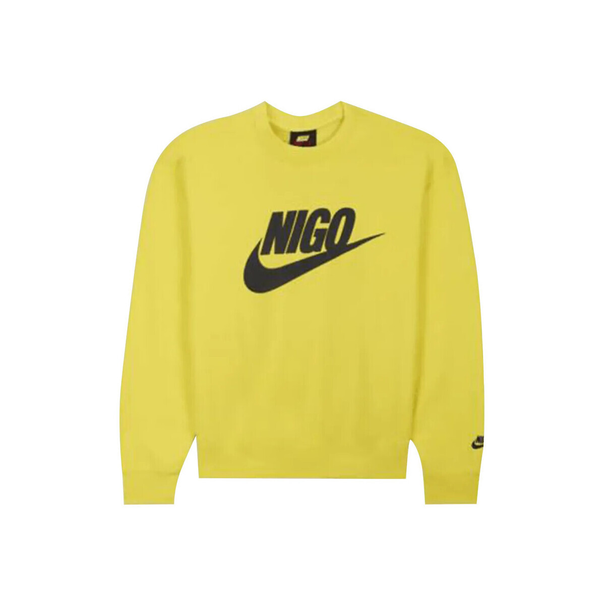 Nike  x Nigo Fleece Crew Sweatshirt Yellow  Žlutá