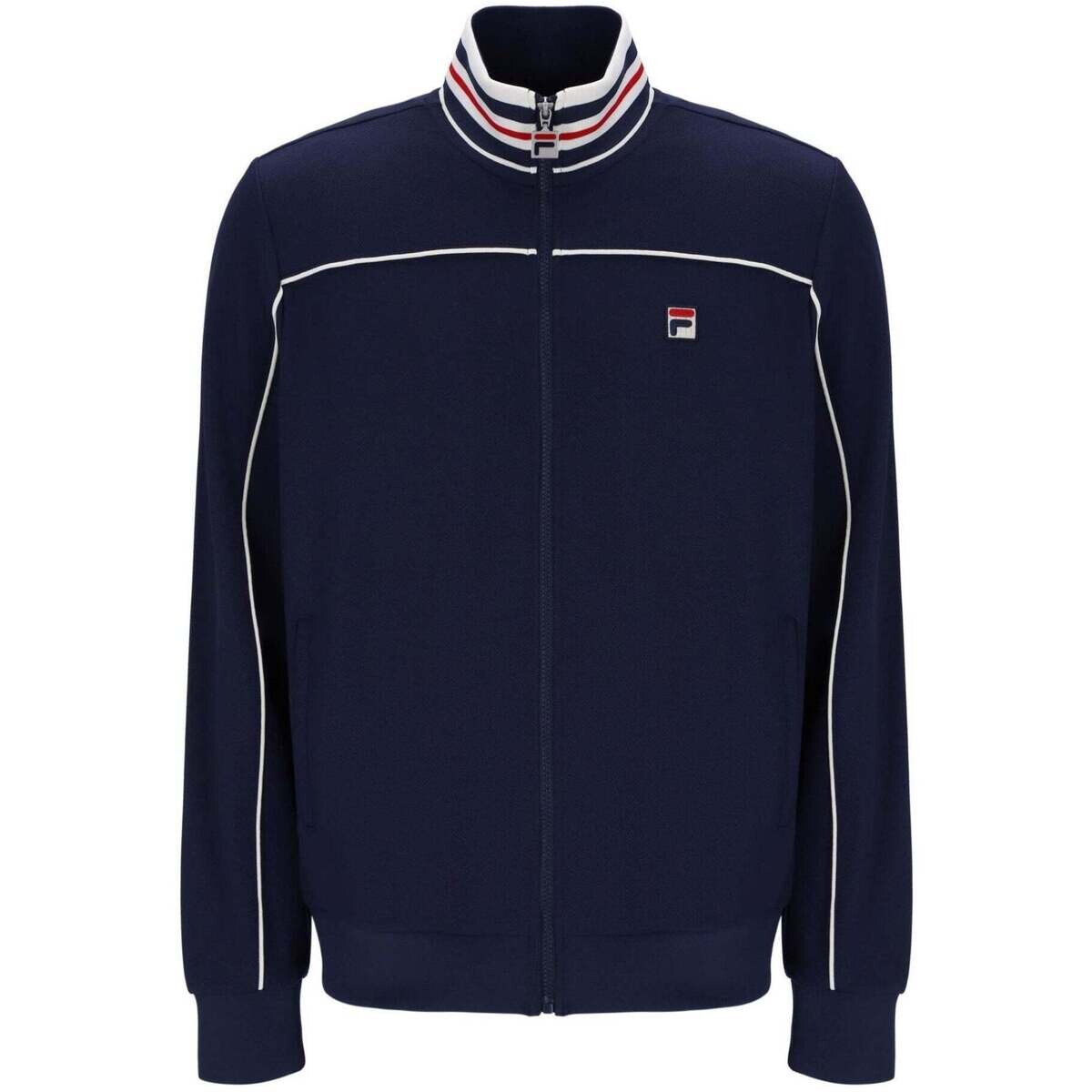 Fila  Federico Tipped Neck Track Top Jacket  Navy  Modrá