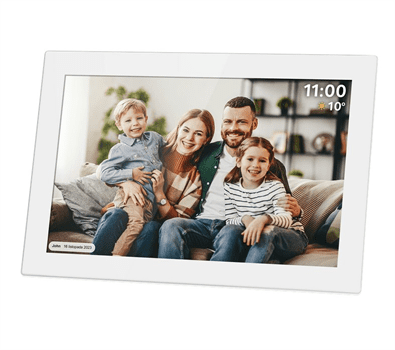 Fotorámeček KRUGER & MATZ KM1100'W Frameo WiFi, bílá
