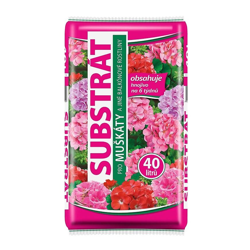 Standard - substrát pro muškáty 40 l