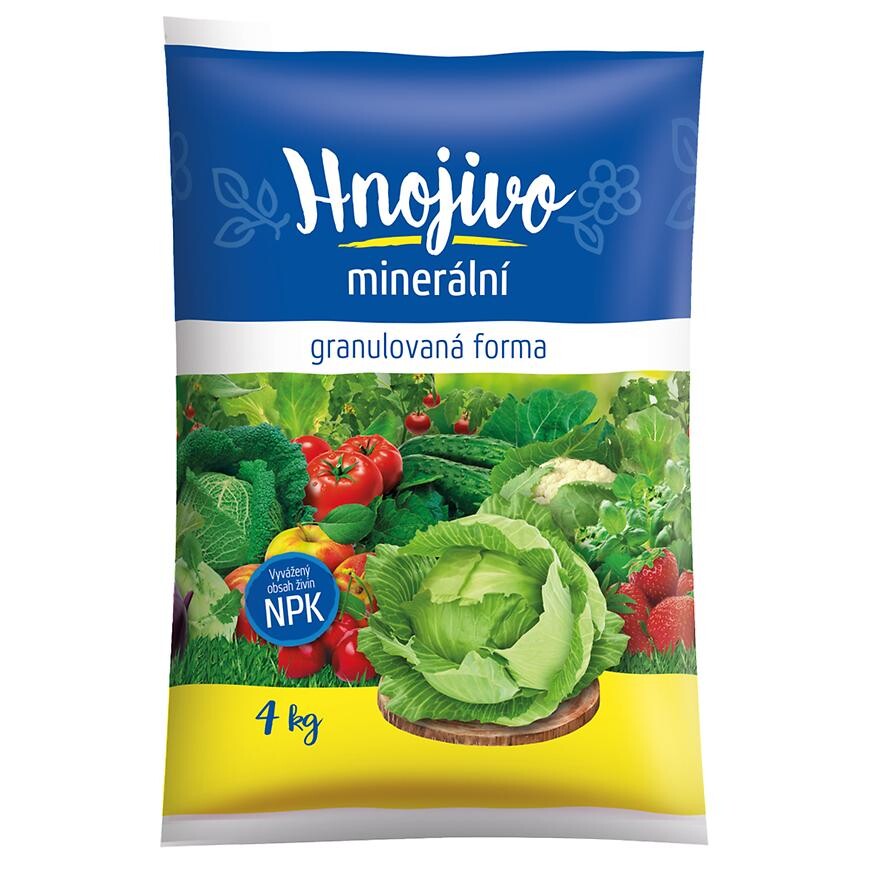 NPK minerální hnojivo 4 kg