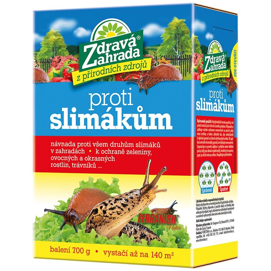 Zdravá Zahrada - proti slimákům 700 g (ferranish natur)