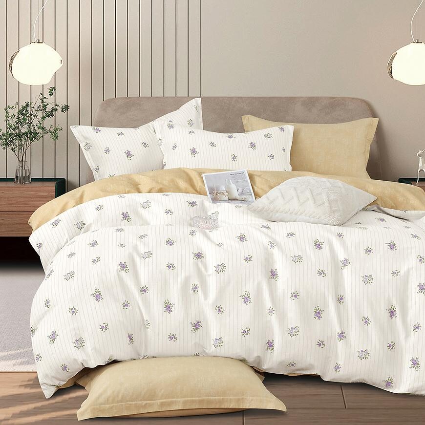 Povlečení bavlněný satén ALBS-01365B 140x200 Lasher