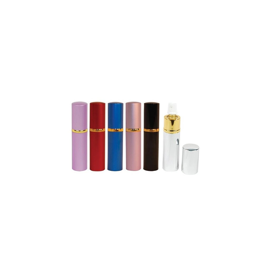 Pepřový sprej Eliminator v podobě rtěnky 20 ml - stříbrný