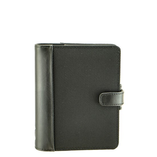 Diář Filofax Graphic - kapesní - černý - 022761