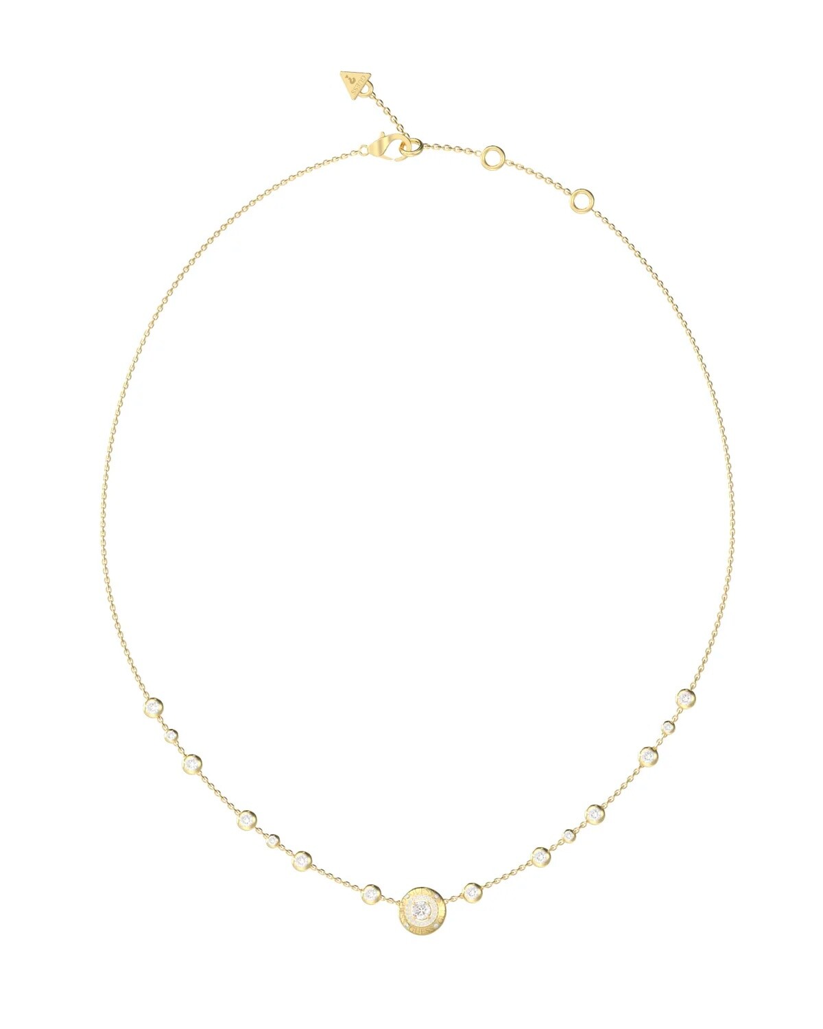 Guess Elegantní pozlacený náhrdelník Sparks JUBN06283JWYGT/U