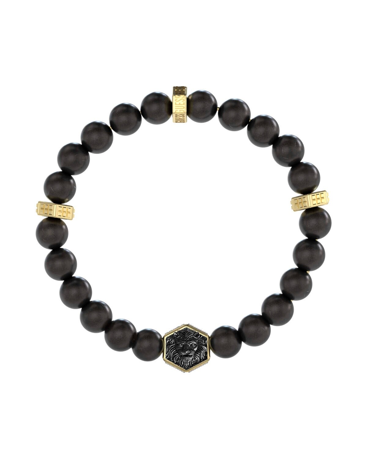 Guess Korálkový náramek Lion King JUMB06005JWYGBKT/U