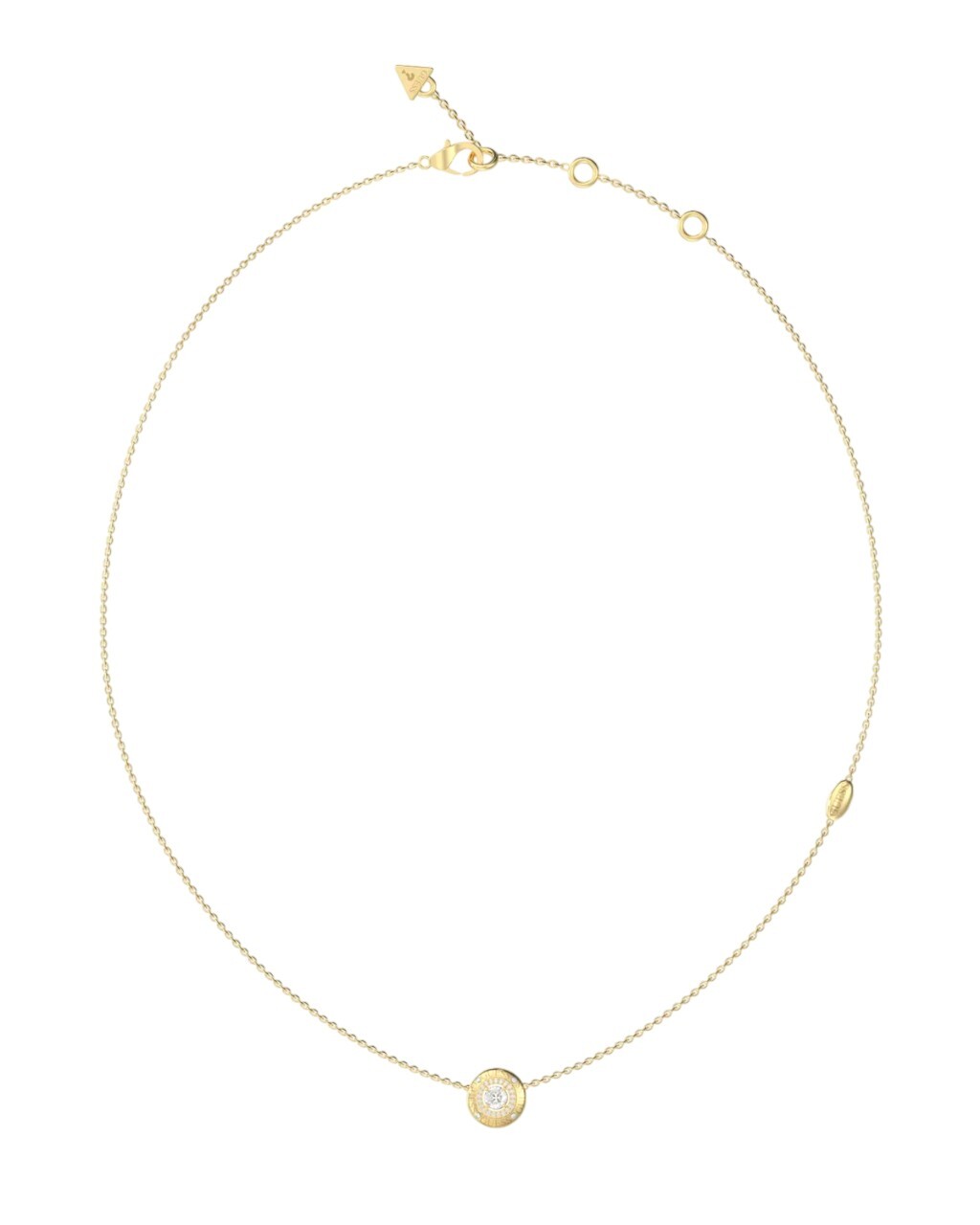 Guess Půvabný pozlacený náhrdelník Sparks JUBN06287JWYGT/U