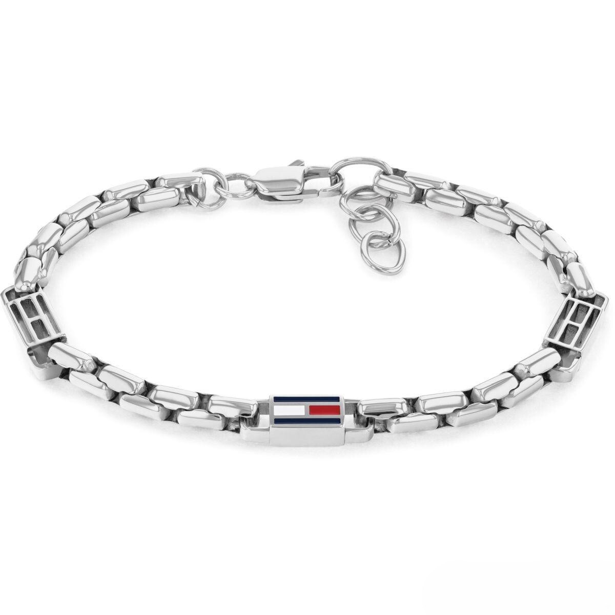 Tommy Hilfiger Moderní ocelový náramek 3D Flag Metal 2790674
