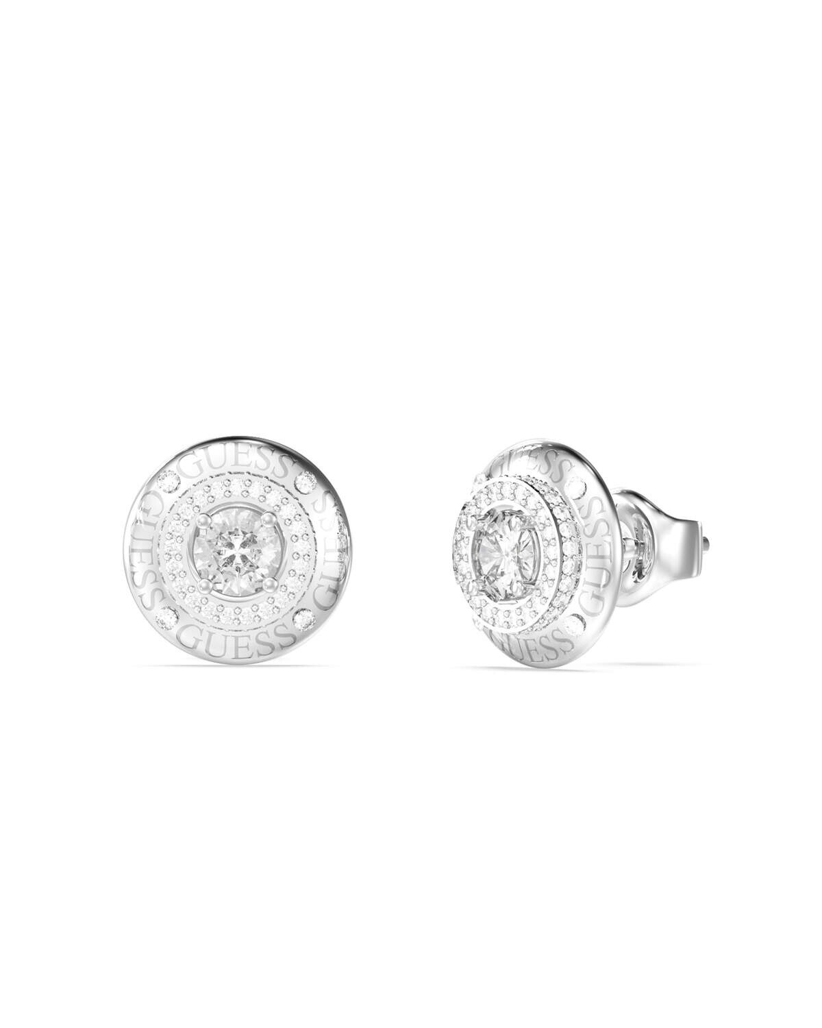 Guess Třpytivé peckové náušnice Sparks JUBE06289JWRHT/U